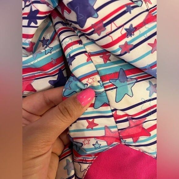 Spyder Little Girls Ski Bib Bitsy Sparkle Snow Winter size 2 - Picture 11 of 12